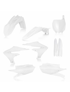KIT PLÁSTICOS COMPLETO ACERBIS YAMAHA YZ-F 450 2018 BRANCO